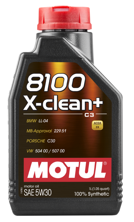 MOTUL 8100 X-CLEAN+ 5W-30